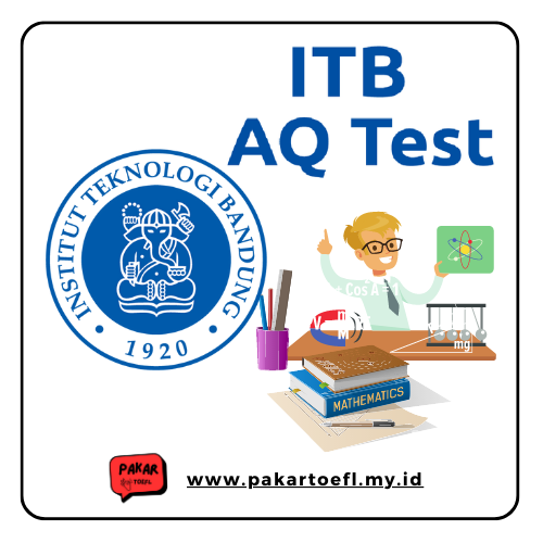 JOKI AQ ITB TEST PAKARTOEFL